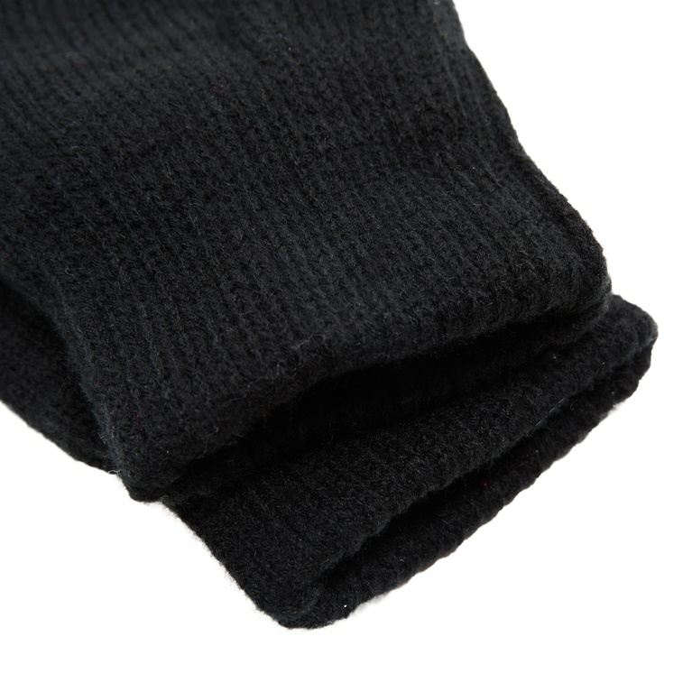 Fine-knit gloves "Svensson" Black